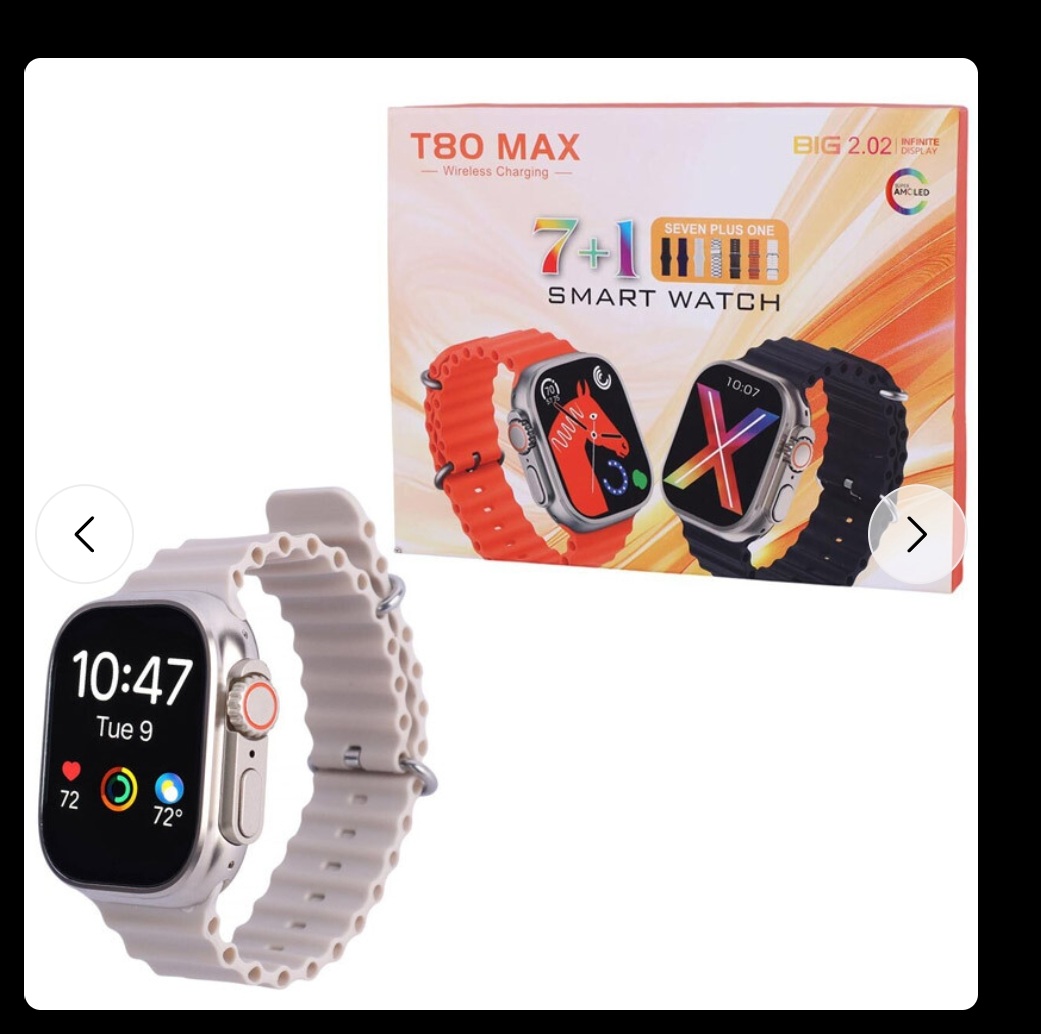 ساعت هوشمند T80 Max