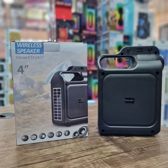 اسپیکر بلوتوثی KTX 1477 با چراغ قوه