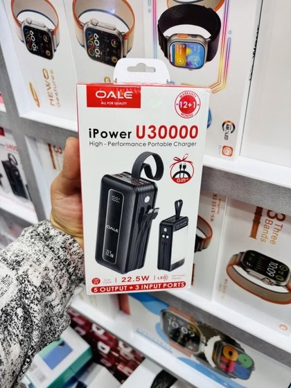 پاوربانک 30 هزار oale مدل U30000