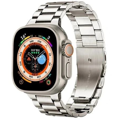 ساعت هوشمند ویسمی مدل WS-85 ULTRA3 با بدنه آلومینیومی و بند لاستیکی